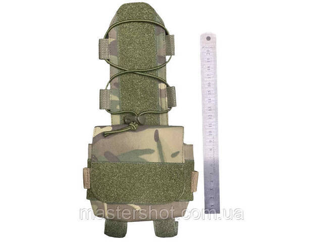 Кавер (чехол) для шлема Fast Mandrake и подсумок карман (противовес) для аксессуаров на кавер, мультикам ms - Фото 8