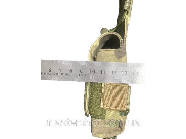 Кавер (чехол) для шлема Fast Mandrake и подсумок карман (противовес) для аксессуаров на кавер, мультикам ms - Фото 7