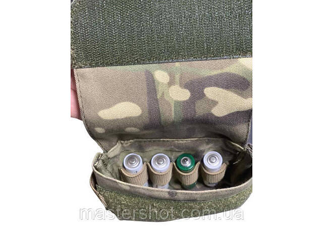 Кавер (чехол) для шлема Fast Mandrake и подсумок карман (противовес) для аксессуаров на кавер, мультикам ms - Фото 6