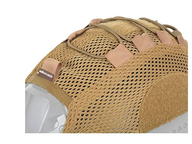Кавер (чохол) на балістичний шолом типу Fast сітка Койот - Фото 5