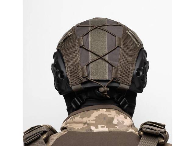 Кавер FAST Олива НГУ / сетка хаки, Олива - Фото 3