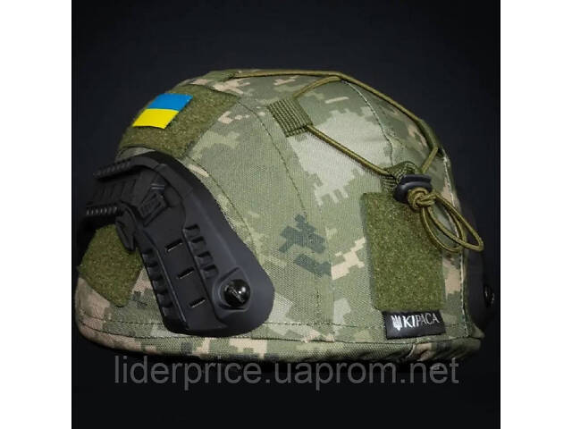 Кавер Kirasa на ушастый шлем черный (Арт.KI599) - Фото 7