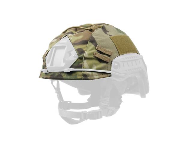 Кавер мультикам Kiborg на шолом FAST-1 - Фото 1