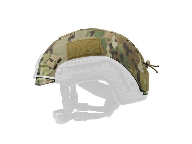 Кавер мультикам Kiborg на шолом FAST-1 - Фото 2