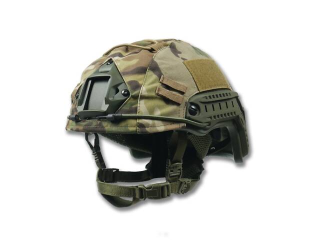 Кавер мультикам Kiborg на шолом FAST-1 - Фото 3