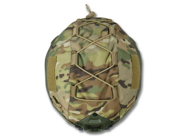 Кавер мультикам Kiborg на шолом FAST-1 - Фото 4