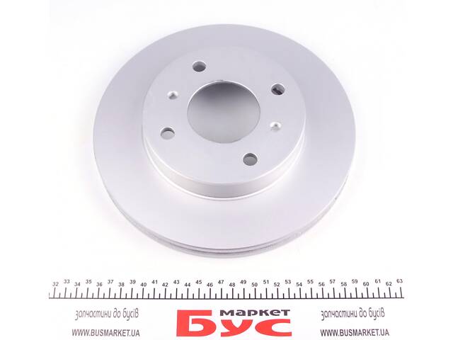 KAVO PARTS BR-6729-C Диск гальмівний (передній) Nissan Almera 00-/Primera -02 (256.5x22)