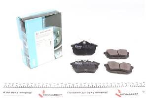 KAVO PARTS KBP-5513 Колодки гальмівні (задні) Mitsubishi Carisma/Colt/Space Star/Volvo S40 95-12 (з датчиками)