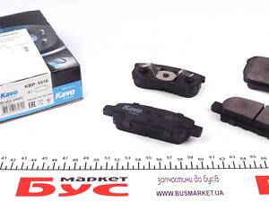 KAVO PARTS KBP-5518 Колодки гальмівні (задні) Mitsubishi Outlander/Lancer 01- (Akebono)