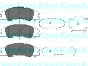 KAVO PARTS KBP4003. Тормозные колодки пер. Cerato 04-