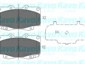 KAVO PARTS KBP9096. Комплект гальмівних колодок