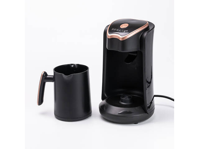 Кавоварка електрична 250 (мл) для дому та офісу Sokany електрокавоварка побутова kofevarka - Фото 4