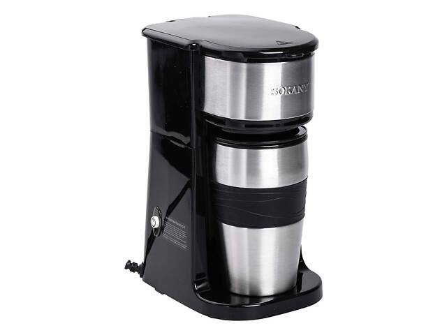 Кавоварка електрична 420 (мл) для дому та офісу Sokany - Фото 6