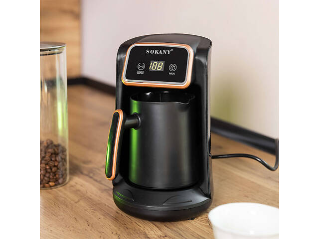 Кофеварка электрическая 600 (мл) для дома и офиса Sokany SK-04015 - Фото 8