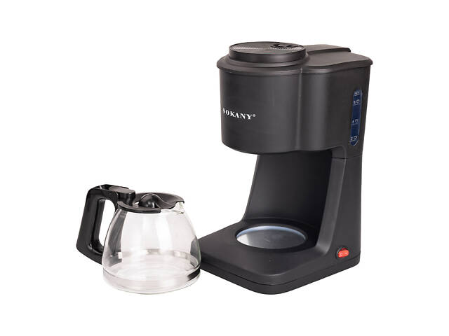 Капельная кофеварка Sokany с подогревом кофейника 600 мл SK-124 - Фото 4