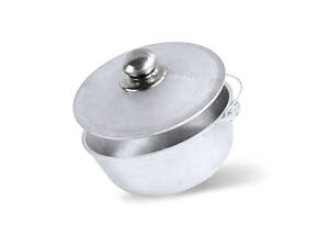 Казан алюминиевый Brizoll с крышкой 2 л