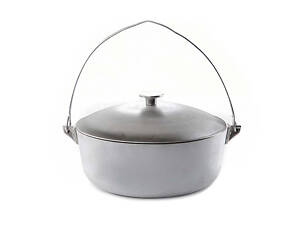 Казан алюминиевый Сила - 255мм x 4л с дужкой