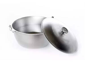 Казан алюминиевый Сила - 290мм x 10л с дужкой