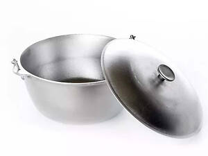 Казан алюминиевый Сила - 300мм x 12л с дужкой