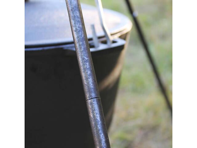 Казан алюмінієвий Похідний 10 л із триногою на розбірних ніжка - Фото 4