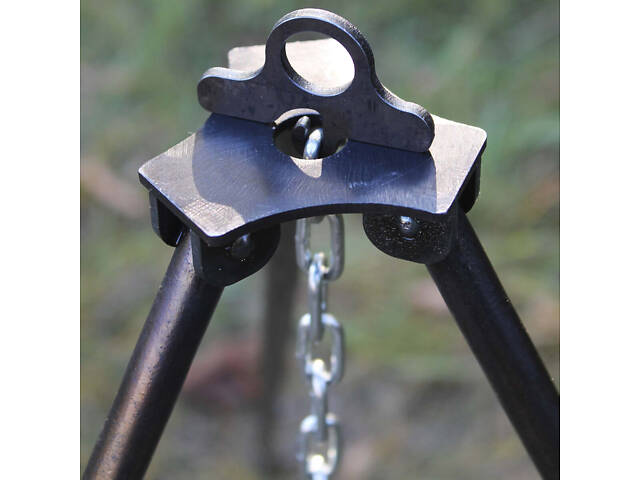 Казан алюмінієвий Похідний 12 л із триногою на розбірних ніжка - Фото 4