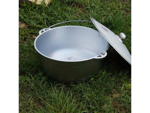 Казан алюмінієвий Преміум 10 л - Фото 4