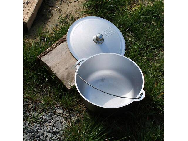 Казан алюмінієвий Преміум 8 л - Фото 10