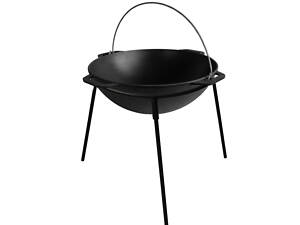 Казан чугунный азиатский 8 л с подставкой