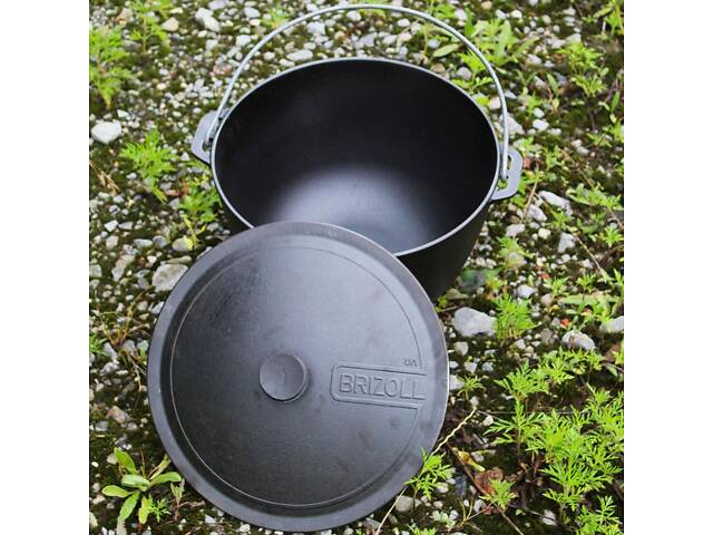 Казан чавунний Похідний 12 л - Фото 1