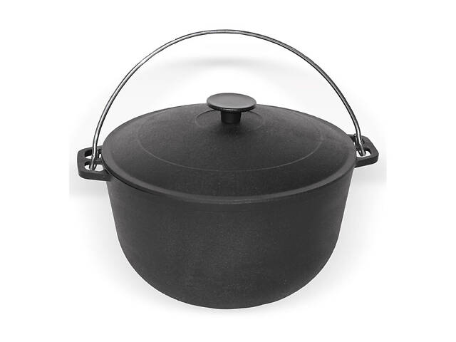 Казан чавунний Похідний 8 л - Фото 4