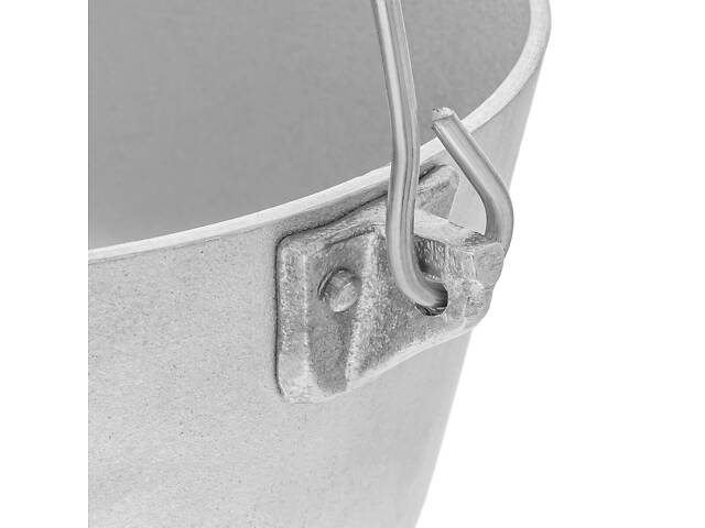 Казан котел походный рыбацкий литой алюминиевый 5 л с дужкой и крышкой - Фото 6