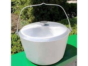 Казан рибальський з кришкою 8,00л ТМ ПОЛІМЕТ