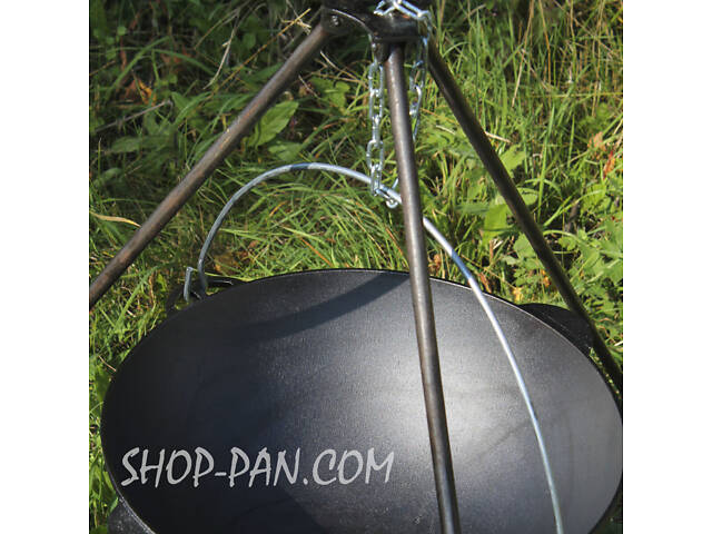 Казан татарський чавунний 15 л із триногою на розбірних ніжка - Фото 5