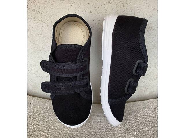 Кеди дитячі ALEX чорні 28 - Фото 7