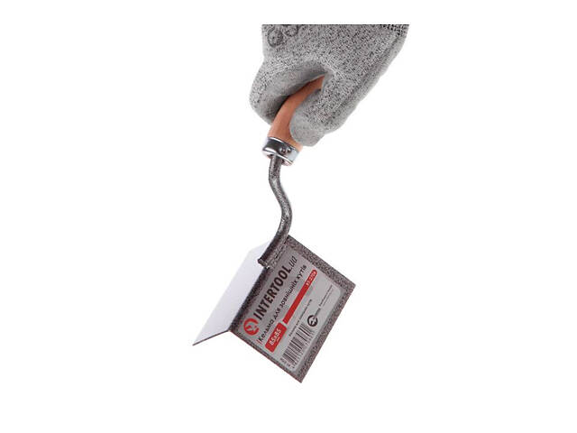 Кельма Intertool наружный молотковый (KT-2706) - Фото 4