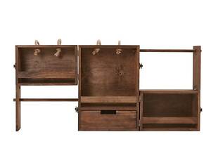 Кемпинговая этажерка с полками Naturehike CNH22JU018 натуральное дерево