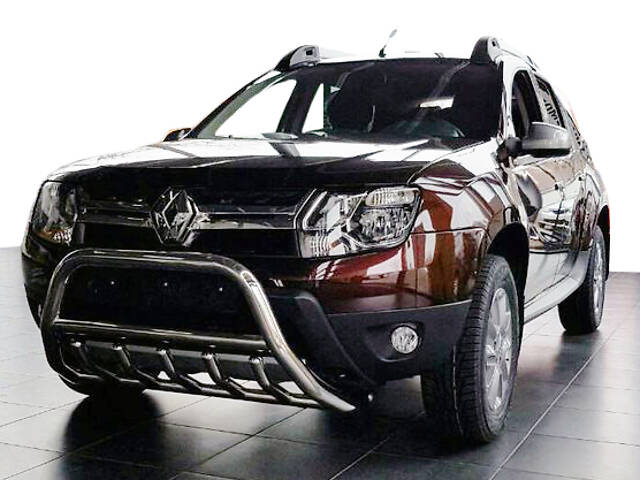 Кенгурятник без надписи WT003 (нерж.) для Dacia Duster 2008-2018 гг - Фото 1