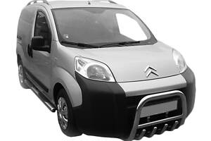 Кенгурятник QT006 (нерж.) для Fiat Fiorino/Qubo