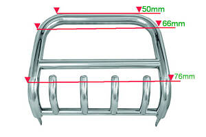 Кенгурятник QT006 (нерж.) для Kia Sorento I BL 2002-2009 гг