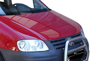 Кенгурятник QT007 (нерж) для Volkswagen Caddy 2004-2010 гг