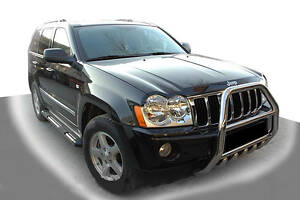 Кенгурятник QT007 для Jeep Grand Cherokee WK 2004-2010 гг