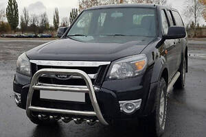 Кенгурятник QT008 (нерж) для Ford Ranger 2007-2011 гг