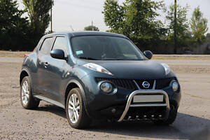 Кенгурятник QT012 (нерж) для Nissan Juke 2010-2019 рр