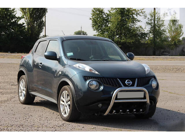 Кенгурятник QT012 (нерж) для Nissan Juke 2010-2019 гг