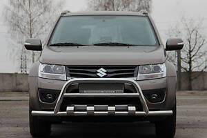 Кенгурятник ST-WT-15 (нерж.) для Suzuki Grand Vitara 2005-2017 гг