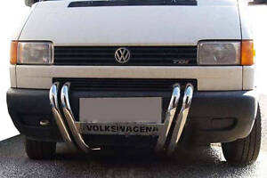 Кенгурятник ST006 (нерж) для Volkswagen T4 Transporter