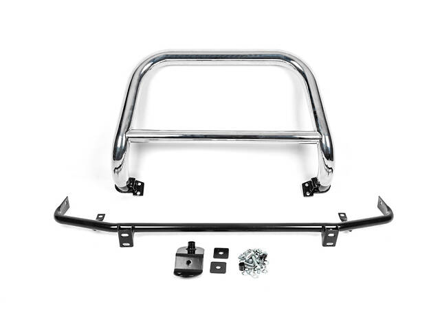 Кенгурятник Winbo V2 (нерж.) для Hyundai Tucson JM 2004- гг - Фото 1