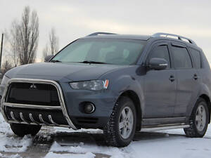 Кенгурятник WT Special (нерж.) для Mitsubishi Outlander 2006-2012рр