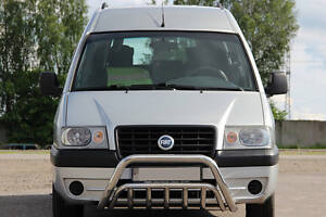 Кенгурятник WT002 (нерж) для Fiat Scudo 1996-2007 гг