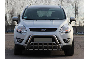 Кенгурятник WT002 (нерж.) для Ford Kuga 2008-2013 гг